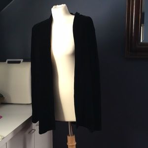 Eileen Fisher velvet cardigan